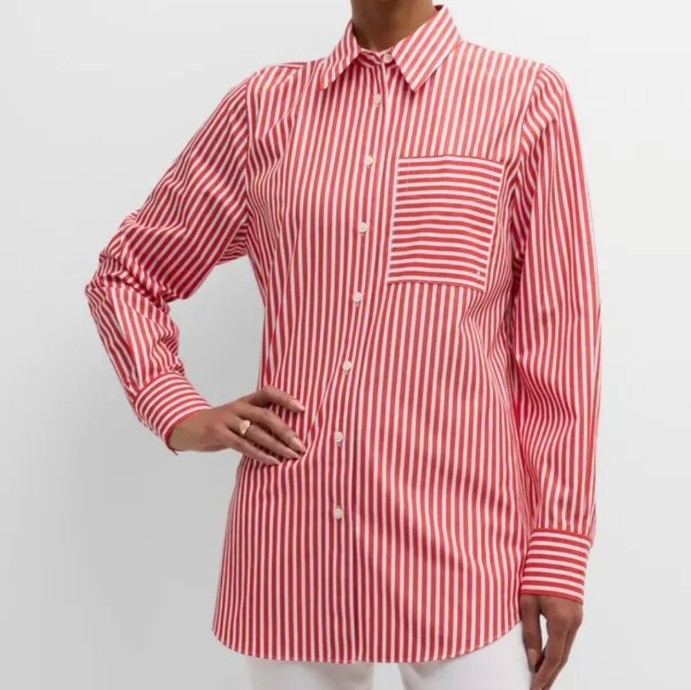 Lafayette 148 Striped Shirt